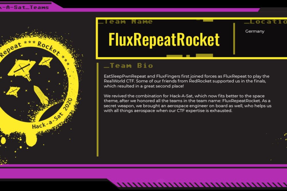 Teamvorstellung fluxrepeatrocket